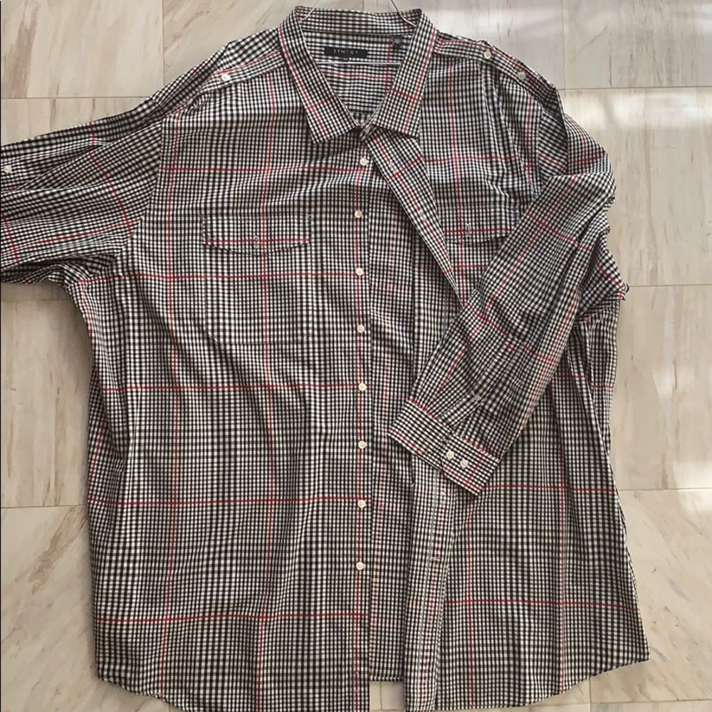 Big and Tall.. Button down Casual Shirt!!!
